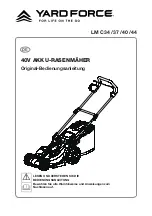 Предварительный просмотр 1 страницы Yard force LM C34 Original Instructions Manual