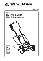 Yard force LM C38 Original Instructions Manual предпросмотр