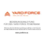 Preview for 8 page of Yard force LX PB74 Original Instructions Manual