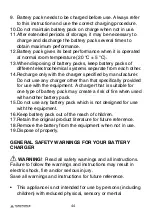 Preview for 46 page of Yard force M0L-4ET-200 Manual