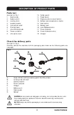 Preview for 5 page of Yard force N0F-GT-250/18-D Operating Manual