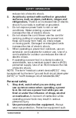 Preview for 10 page of Yard force N0F-GT-250/18-D Operating Manual