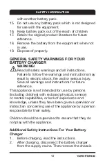 Preview for 15 page of Yard force N0F-GT-250/18-D Operating Manual