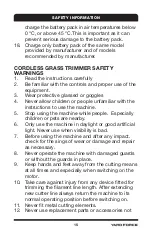 Preview for 17 page of Yard force N0F-GT-250/18-D Operating Manual