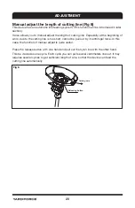 Предварительный просмотр 22 страницы Yard force N0F-GT-250/18-D Operating Manual