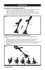 Предварительный просмотр 56 страницы Yard force N0F-GT-250/18-D Operating Manual