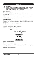 Preview for 12 page of Yard force SLM34KZD Operator'S Manual