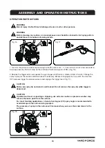 Preview for 13 page of Yard force Y0EWN22WR01 Operator'S Manual