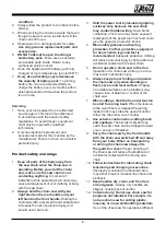 Предварительный просмотр 9 страницы Yard force Y0LSX46B000 Operator'S Manual