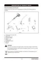 Предварительный просмотр 5 страницы Yard force Y4GT A40 D001 Operator'S Manual