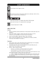 Preview for 7 page of Yard force YF1601 Operating Manual