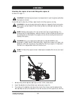 Preview for 12 page of Yard force YF1601 Operating Manual