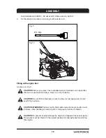 Preview for 13 page of Yard force YF1601 Operating Manual