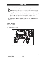 Предварительный просмотр 16 страницы Yard force YF1601 Operating Manual