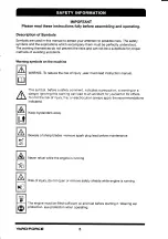 Предварительный просмотр 6 страницы Yard force YF1801 Operator'S Manual