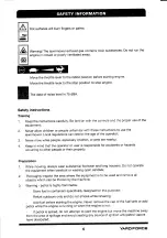 Preview for 7 page of Yard force YF1801 Operator'S Manual