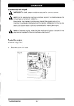 Предварительный просмотр 16 страницы Yard force YF1801 Operator'S Manual