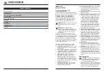 Preview for 2 page of Yard force YF20VRX-RM Operator'S Manual