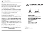 Preview for 11 page of Yard force YF20VRX-RM Operator'S Manual