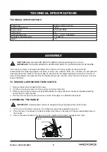 Preview for 9 page of Yard force YF21-SD-TW Operator'S Manual