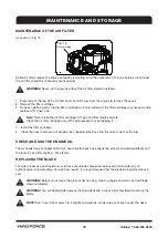 Предварительный просмотр 18 страницы Yard force YF21-SD-TW Operator'S Manual