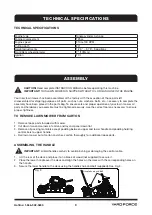 Preview for 9 page of Yard force YF21-SD Operator'S Manual