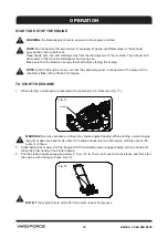 Preview for 14 page of Yard force YF21-SD Operator'S Manual