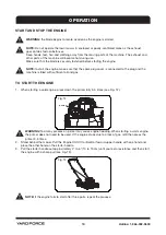 Предварительный просмотр 14 страницы Yard force YF22-2N1 Operator'S Manual