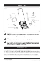 Preview for 8 page of Yard force YF22-3N1 Operator'S Manual