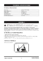 Preview for 9 page of Yard force YF22-3N1 Operator'S Manual