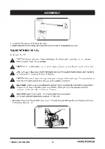 Предварительный просмотр 13 страницы Yard force YF22-3N1 Operator'S Manual