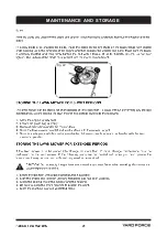 Preview for 21 page of Yard force YF22-3N1 Operator'S Manual