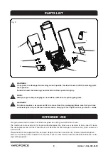 Preview for 8 page of Yard force YF22-3N1SP Operator'S Manual