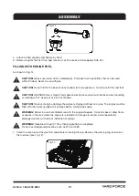 Предварительный просмотр 13 страницы Yard force YF22-3N1SP Operator'S Manual