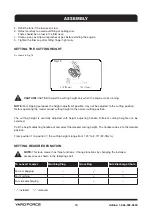 Preview for 14 page of Yard force YF22-3N1SP Operator'S Manual