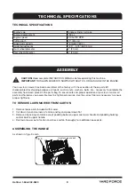 Preview for 9 page of Yard force YF22-3N1SPF Operator'S Manual