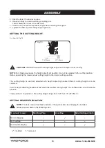 Preview for 14 page of Yard force YF22-3N1SPF Operator'S Manual