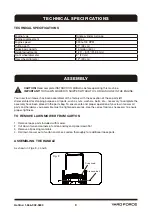 Предварительный просмотр 9 страницы Yard force YF22-3N1SPVS-SC Operator'S Manual