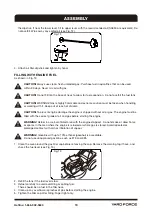 Предварительный просмотр 13 страницы Yard force YF22-3N1SPVS-SC Operator'S Manual