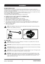 Preview for 11 page of Yard force YF22-HWT Operator'S Manual