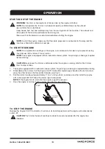 Preview for 13 page of Yard force YF22-HWT Operator'S Manual