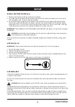 Preview for 14 page of Yard force YF22ESSPV Operator'S Manual