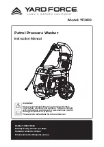 Yard force YF3003 Instruction Manual предпросмотр