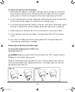 Preview for 20 page of Yard force YF4050PB Operator'S Manual