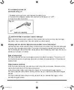 Preview for 23 page of Yard force YF4050PB Operator'S Manual