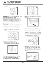 Preview for 10 page of Yard force YF6012-LE Operator'S Manual