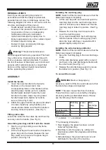 Preview for 13 page of Yard force YF60VRX21-SP Operator'S Manual