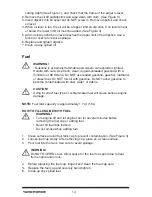 Предварительный просмотр 14 страницы Yard force YF7302 Operator'S Manual