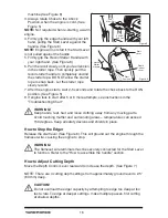 Предварительный просмотр 16 страницы Yard force YF7302 Operator'S Manual