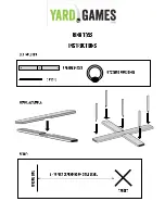 Предварительный просмотр 1 страницы Yard Games Ring Toss Instructions